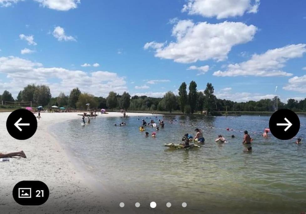 Studio Sur La Plage Des Dagueys Libourne Eksteriør billede